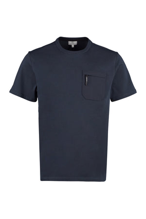 Chest pocket cotton T-shirt-0